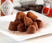 Red pepper chocolate truffles recipe